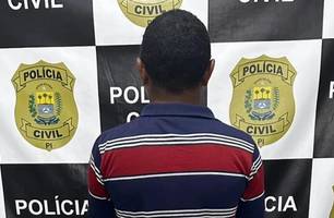Homem é preso no Piauí (Foto: Reprodução) Homem é preso no Piauí (Foto: Reprodução)