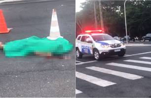 Homem morre atropelado por veículo na avenida Marechal, zona Leste de Teresina (Foto: Reprodução) Homem morre atropelado por veículo na avenida Marechal, zona Leste de Teresina (Foto: Reprodução)