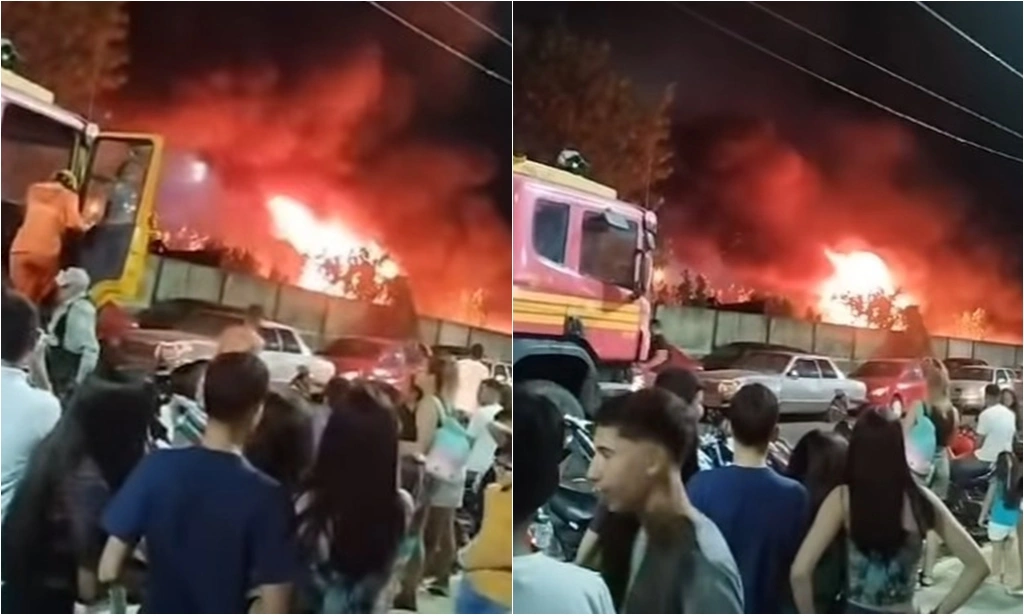 Incêndio atingiu depósito da Polícia Militar