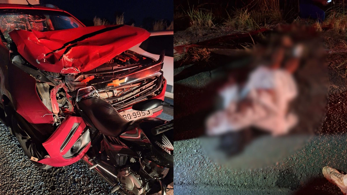 Mãe e padrinho morrem após acidente em Lagoa do Piauí; criança está hospitalizada