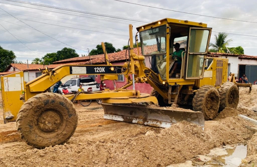 Prefeitura de Campo Maior inicia pavimentação
