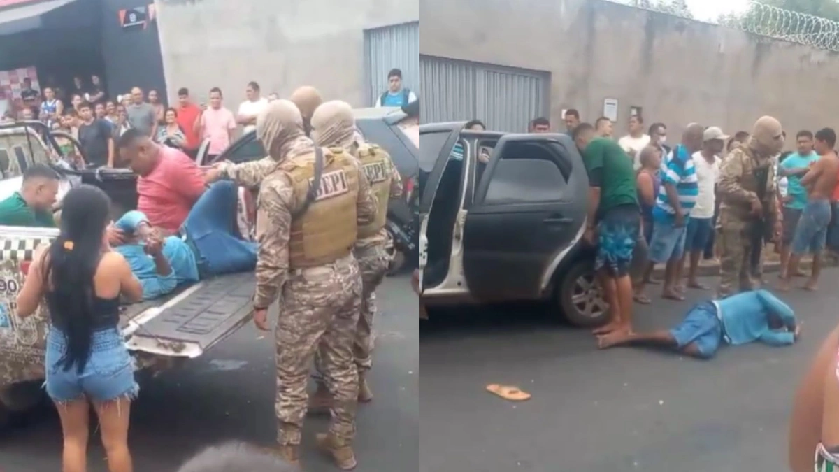 Três homens são presos após perseguição e troca de tiros com policiais em Teresina