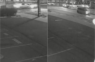 Vídeo flagra bandidos fugindo e causando acidente que matou músico (Foto: Reprodução) Vídeo flagra bandidos fugindo e causando acidente que matou músico (Foto: Reprodução)