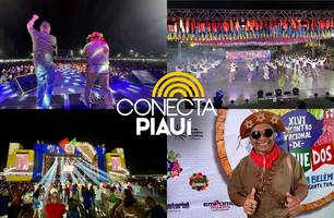 Atrações nacionais abrem o 46º Encontro Nacional de Folguedos do Piauí em Teresina (Foto: Pedro Melo/Conecta Piauí) Atrações nacionais abrem o 46º Encontro Nacional de Folguedos do Piauí em Teresina (Foto: Pedro Melo/Conecta Piauí)