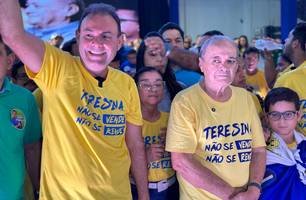 Chapa de Silvio Mendes e Jeová Alencar é oficilazada em convenção em Teresina (Foto: Eduardo Amorim / Conecta Piauí) Chapa de Silvio Mendes e Jeová Alencar é oficilazada em convenção em Teresina (Foto: Eduardo Amorim / Conecta Piauí)