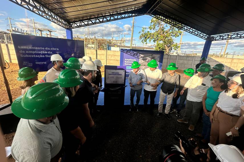 Equatorial Piauí lança obra de ampliação da Subestação Oeiras Equatorial Piauí lança obra de ampliação da Subestação Oeiras