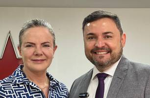 Gleisi Hoffman confirma visita de Lula em Teresina para fortalecer Fábio Novo (Foto: Ascom/Fábio Novo) Gleisi Hoffman confirma visita de Lula em Teresina para fortalecer Fábio Novo (Foto: Ascom/Fábio Novo)
