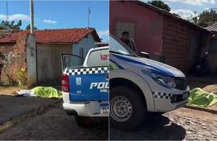 Homem é executado a tiros em Pedro II (Foto: Reprodução) Homem é executado a tiros em Pedro II (Foto: Reprodução)