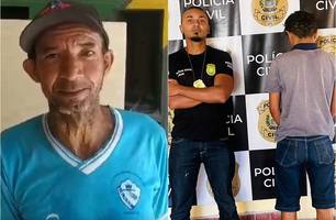 Homem é preso por matar vítima em Barras (Foto: Reprodução) Homem é preso por matar vítima em Barras (Foto: Reprodução)