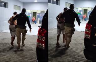 Homem embriagado tenta atropelar pessoas na BR-343 em Parnaíba (Foto: Reprodução) Homem embriagado tenta atropelar pessoas na BR-343 em Parnaíba (Foto: Reprodução)