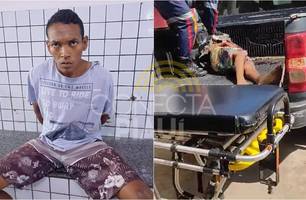 Homem morre em troca de tiros (Foto: Reprodução) Homem morre em troca de tiros (Foto: Reprodução)