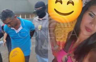 Homem que matou ex-companheira com 17 facadas é preso em Teresina (Foto: Repórter 12/Conecta Piauí) Homem que matou ex-companheira com 17 facadas é preso em Teresina (Foto: Repórter 12/Conecta Piauí)