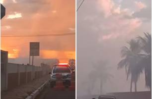 Incêndio atinge terreno do quartel da PM em Campo Maior-PI; suspeita é presa (Foto: Reprodução) Incêndio atinge terreno do quartel da PM em Campo Maior-PI; suspeita é presa (Foto: Reprodução)