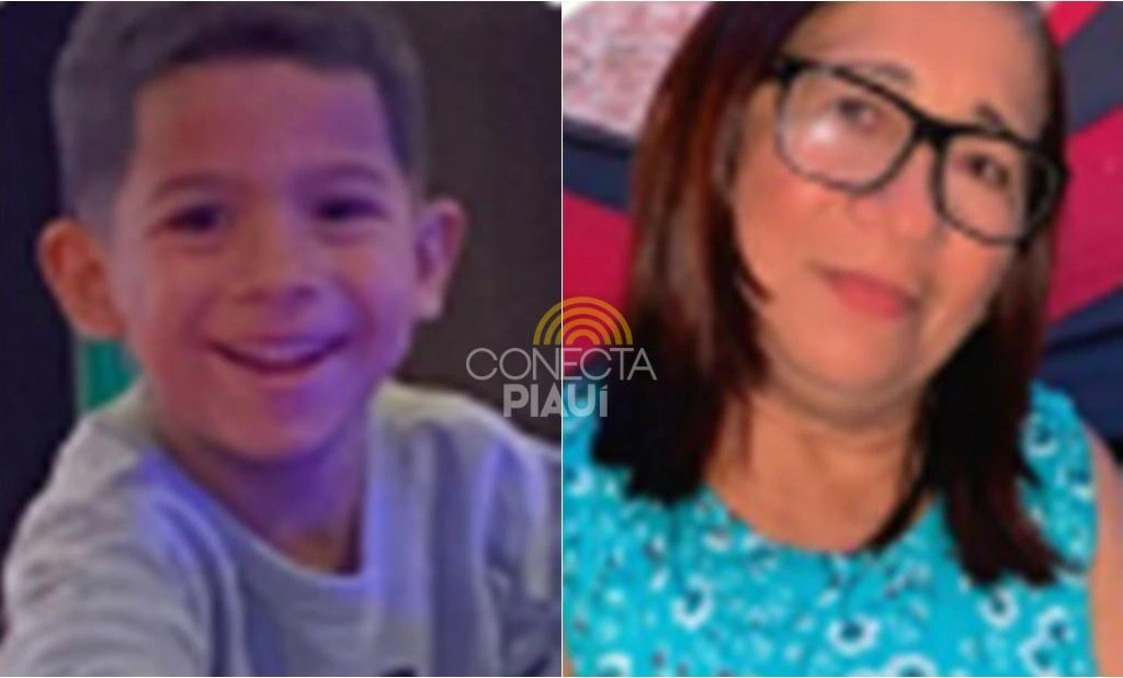 João Miguel, 7 anos, e Maria Irismar, 61 anos