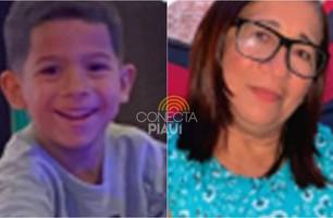 João Miguel, 7 anos, e Maria Irismar, 61 anos (Foto: Reprodução) João Miguel, 7 anos, e Maria Irismar, 61 anos (Foto: Reprodução)