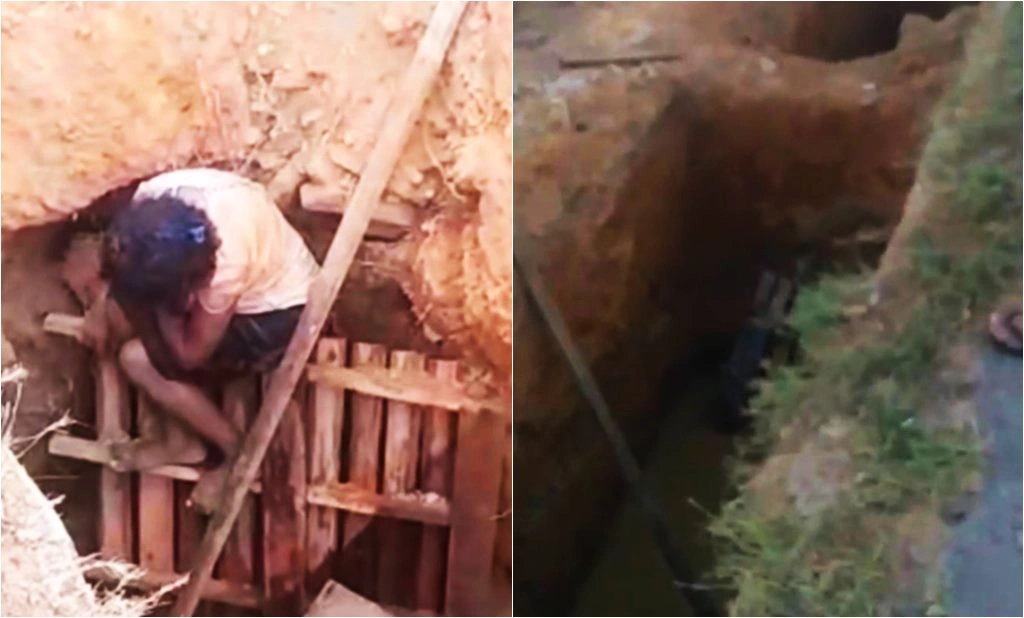 Mulher cai em bueiro, tem ferida exposta e é socorrida horas depois em Campo Maior