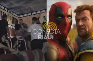 Mulher descobre traição durante sessão de ‘DeadPool e Wolverine’ (Foto: Reprodução) Mulher descobre traição durante sessão de ‘DeadPool e Wolverine’ (Foto: Reprodução)