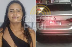 'Mulher Gato' é presa ao tentar fugir da polícia pulando entre muros em Teresina (Foto: Conecta Piauí) 'Mulher Gato' é presa ao tentar fugir da polícia pulando entre muros em Teresina (Foto: Conecta Piauí)