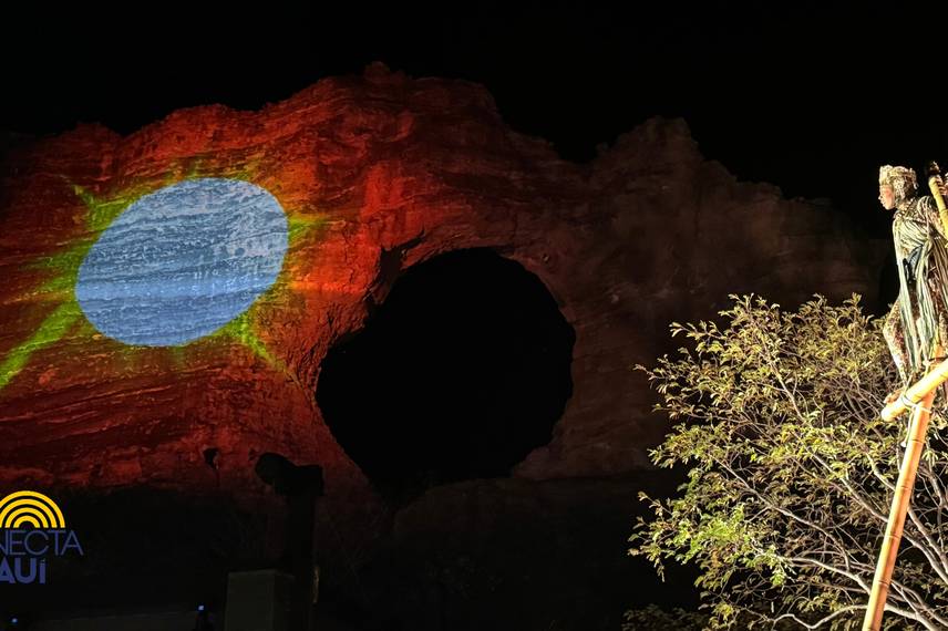 Ópera da Serra da Capivara encanta público com ato 'Onça Rainha' Ópera da Serra da Capivara encanta público com ato 'Onça Rainha'