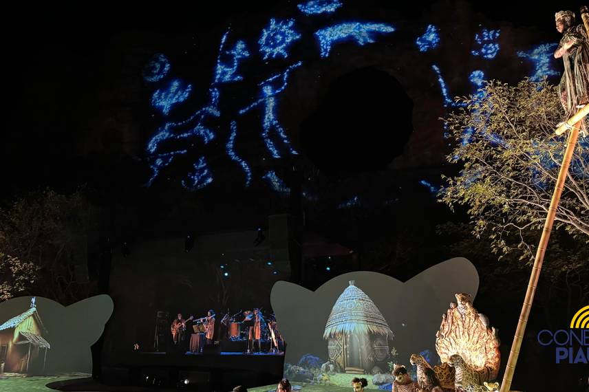 Ópera da Serra da Capivara encanta público com ato 'Onça Rainha' Ópera da Serra da Capivara encanta público com ato 'Onça Rainha'