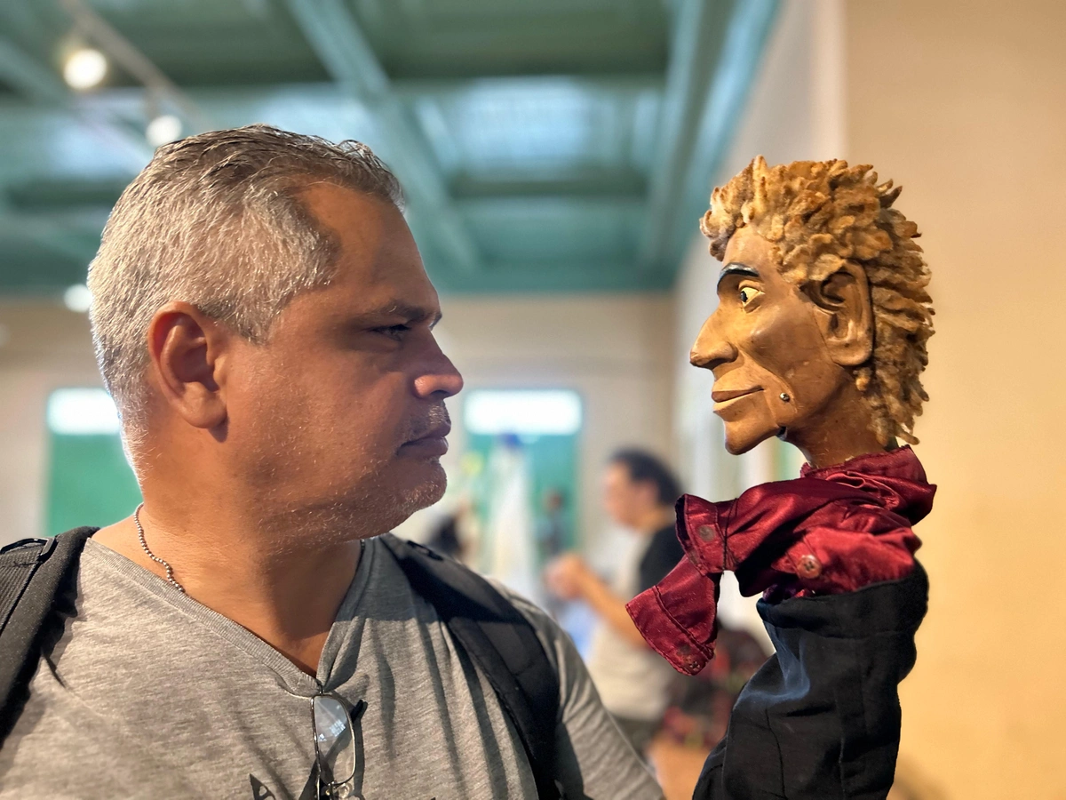 Presidente da Associação Brasileira de Teatro de Bonecos, Andreisson Quintela