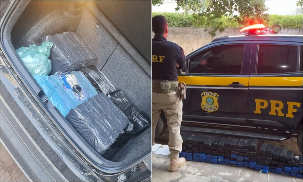 PRF apreende 137 tabletes de maconha