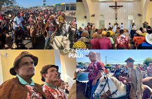 Recheada de fé e shows, Demerval Lobão comemora tradicional Festa do Vaqueiro (Foto: Pedro Melo/Conecta Piauí)
