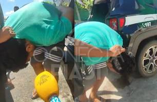 Suspeito de explorar sexualmente de menor é preso na zona Norte de Teresina (Foto: Conecta Piauí) Suspeito de explorar sexualmente de menor é preso na zona Norte de Teresina (Foto: Conecta Piauí)