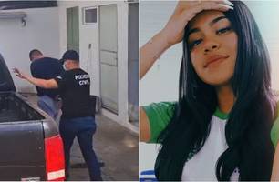 Suspeito de matar namorada em kitnet com tiro no olho é preso em Teresina (Foto: Reprodução) Suspeito de matar namorada em kitnet com tiro no olho é preso em Teresina (Foto: Reprodução)