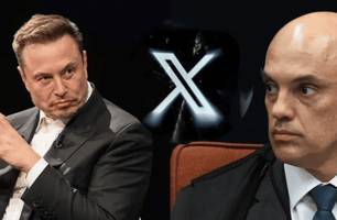 Após impasses entre Alexandre de Moraes e Elon Musk, X é retirado do ar no Brasil (Foto: Reprodução)