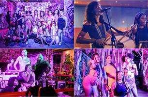 Bailão das Faixas Rosa (Foto: Liana Gonzaga) Bailão das Faixas Rosa (Foto: Liana Gonzaga)