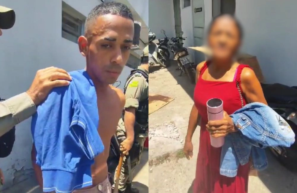 'Bebi demais e passei dos limites', diz homem preso ao tentar matar a mãe em União