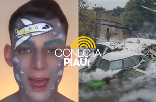 Blogueiro faz vídeo de maquiagem em analogia a queda de avião em SP e é detonado (Foto: Reprodução)