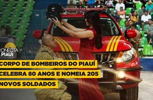 Corpo de Bombeiros do Piauí celebra 80 anos e nomeia 205 novos soldado (Foto: Conecta Piauí) Corpo de Bombeiros do Piauí celebra 80 anos e nomeia 205 novos soldado (Foto: Conecta Piauí)