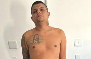 Criminoso 'Bolacha' de alta periculosidade é preso na zona Sul de Teresina (Foto: Divulgação) Criminoso 'Bolacha' de alta periculosidade é preso na zona Sul de Teresina (Foto: Divulgação)