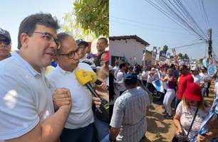 Dr. Hélio realiza caminhada em Parnaíba com apoio do governador Rafael Fonteles (Foto: Conecta Piauí) Dr. Hélio realiza caminhada em Parnaíba com apoio do governador Rafael Fonteles (Foto: Conecta Piauí)