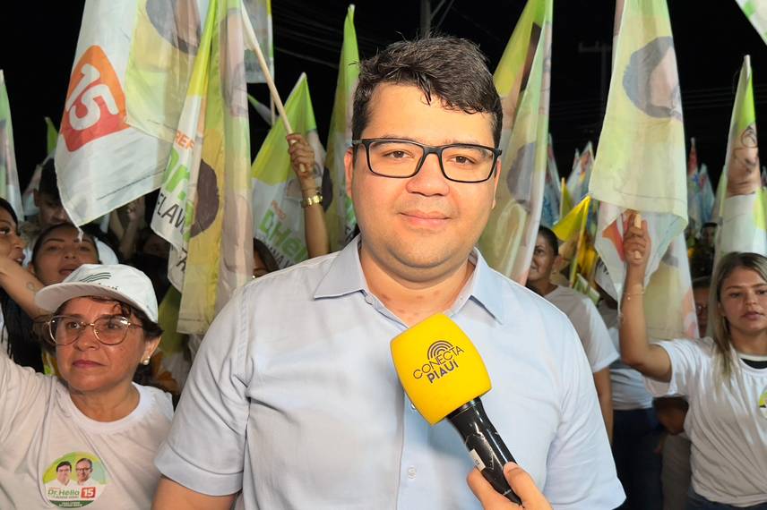 Dr. Hélio realiza inauguração de comitê de campanha em Parnaíba Dr. Hélio realiza inauguração de comitê de campanha em Parnaíba