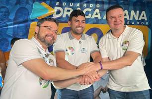 Eduardo Draga Alana realiza grande encontro na zona Sudeste de Teresina (Foto: Eduardo Amorim/Conecta Piauí) Eduardo Draga Alana realiza grande encontro na zona Sudeste de Teresina (Foto: Eduardo Amorim/Conecta Piauí)