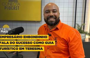 Empresário Ehbondinho fala do sucesso como guia turístico em Teresina (Foto: Conecta Piauí) Empresário Ehbondinho fala do sucesso como guia turístico em Teresina (Foto: Conecta Piauí)