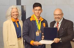 Estudante piauiense assume mandato de Jovem Senador e inicia vivência em Brasília (Foto: Reprodução) Estudante piauiense assume mandato de Jovem Senador e inicia vivência em Brasília (Foto: Reprodução)