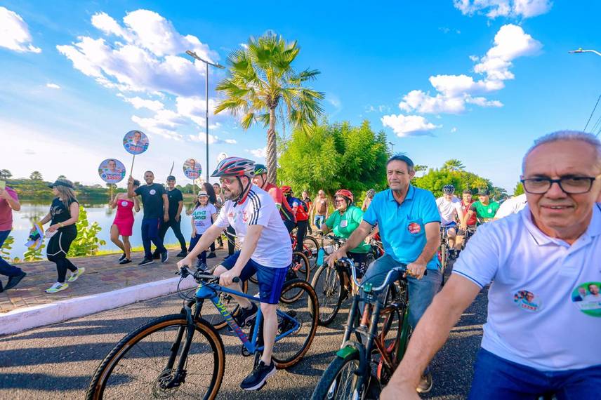 Fábio Novo promove Biciletaço do 13 Fábio Novo promove Biciletaço do 13