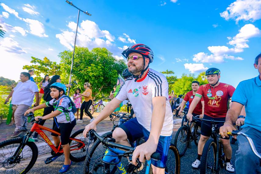 Fábio Novo promove Biciletaço do 13 Fábio Novo promove Biciletaço do 13