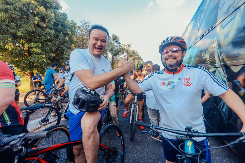 Fábio Novo promove Biciletaço do 13 Fábio Novo promove Biciletaço do 13
