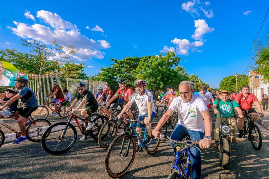 Fábio Novo promove Biciletaço do 13 Fábio Novo promove Biciletaço do 13