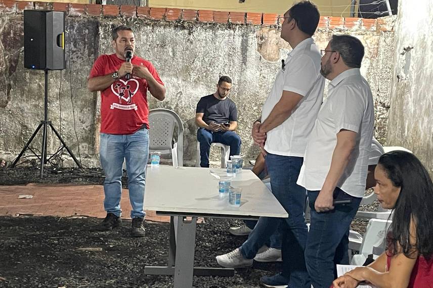 Fábio Novo realiza encontro com grupo básico de trabalhadores de Teresina Fábio Novo realiza encontro com grupo básico de trabalhadores de Teresina