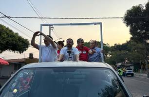 Fábio Novo realiza grande carreata em Teresina com apoio de várias lideranças (Foto: James/Conecta Piauí) Fábio Novo realiza grande carreata em Teresina com apoio de várias lideranças (Foto: James/Conecta Piauí)