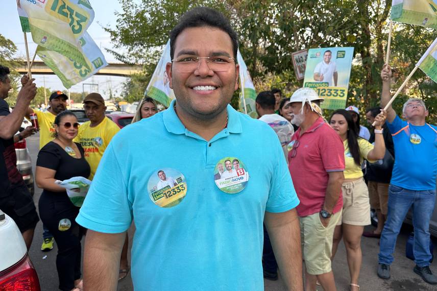 Fábio Novo realiza grande carreata em Teresina com apoio de várias lideranças Fábio Novo realiza grande carreata em Teresina com apoio de várias lideranças