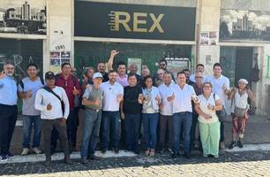 Fábio Novo visita Cine Rex após anúncio de futura instalação de escola de cinema (Foto: Tiago Moura/Conecta Piauí) Fábio Novo visita Cine Rex após anúncio de futura instalação de escola de cinema (Foto: Tiago Moura/Conecta Piauí)