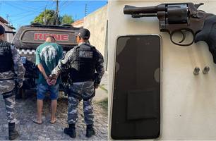 Homem é preso na zona Norte (Foto: Reprodução) Homem é preso na zona Norte (Foto: Reprodução)