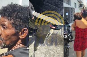 Homem esfaqueia genro e arremessa tijolo na filha após discussão em Teresina (Foto: Conecta Piauí) Homem esfaqueia genro e arremessa tijolo na filha após discussão em Teresina (Foto: Conecta Piauí)